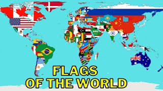 TUTTE LE BANDIERE DEL MONDO DALLA A ALLA Z flags of the world [upl. by Aisetal]