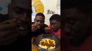 I Ate Ewa Agoyin and Buka Stew with Plain Rice at Emiogas Place in Surulere Lagos youtubechamps [upl. by Nonah]