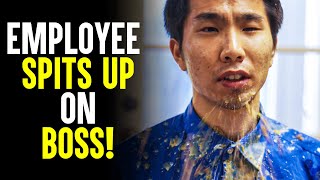 Employee Spits Up on His Boss  SAMEER BHAVNANI [upl. by Ensoll]