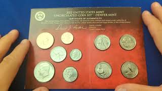 2022 Uncirculated Coin Set From US Mint [upl. by Zoe757]