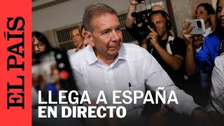 DIRECTO  La base aérea de Torrejón donde ha aterrizado Edmundo González tras salir de Venezuela [upl. by Nomelc]