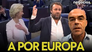 quotSe llenan la boca de ser europeos y devastan Europaquot VOX contra la reelección de Von der Leyen [upl. by Lesak675]