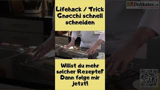 Gnocchi schnell schneiden I Foodhack [upl. by Enerehs]