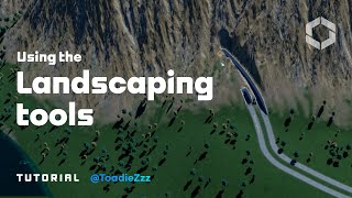 How to Use the Landscaping Tools  Inspirational Builds  Cities Skylines II [upl. by Mmada500]