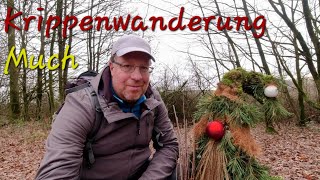 Krippenwanderung Much  Krippen Kapellen amp Kirchen bergischesland weihnachten wanderung wandern [upl. by Atteuqnas]