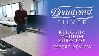 Beautyrest Silver Kenosha Medium Euro Top Mattress Expert Review [upl. by Coulson]