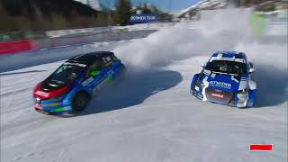 Dubourgs TITLE GRIP in Snowy ❄️ Serre ChevalierMotorsport Mundial ⭐ Preview ⭐ [upl. by Link]