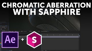 How to add Chromatic Aberration with Sapphire in Adobe After Effects [upl. by Annamaria]