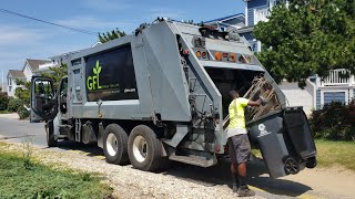 GFL Frightliner M2 Heil 5000 rear loader garbage truck [upl. by Tildy]