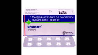 Monticope Tablet uses Allergy amp Reactionसर्दी ज़ुकाम छींक आना और रिएक्शन रोकने की दवा [upl. by Amliv]