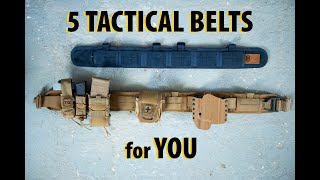 5 Tactical Belts for YOUHSGI [upl. by Julie]