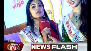 NDTV HINDU  SHIFT FOCUS  MISS AND MRS TAMIL NADU 2012 [upl. by Esinehc]