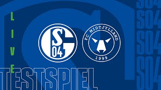 TESTSPIEL RELIVE  FC Schalke 04  FC Midtjylland [upl. by Hadik]