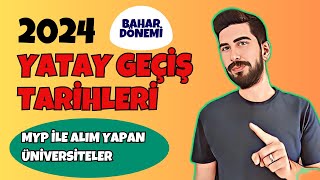 2024 BAHAR DÖNEMİ YATAY GEÇİŞ TARİHLERİ VİDEO3 Yatay Geçiş Tarihleri 2024  YATAY GEÇİŞ BAŞVURUSU [upl. by Noinatrad]