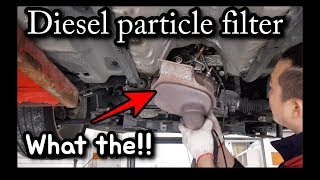 Difficult to remove DPF Volkswagen [upl. by Nnaitak387]