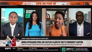 Stephen A WAS SHOCKED amp AGAIN ISSUES apology to Nuggets fans 👀  First Take [upl. by Drisko]