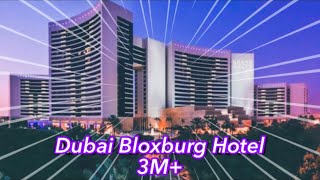 Bloxburg Dubai Hotel Tour  Exotic [upl. by Drarig]