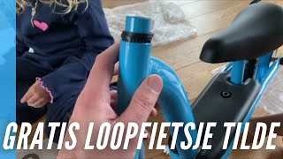 We kregen deze loopfiets van bond moyson  het is geen puky maar wel gratis [upl. by Treboh]