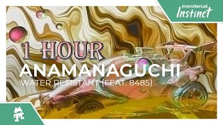 Anamanaguchi  Water Resistant feat 8485 Monstercat Release 1 HOUR [upl. by Atinav]