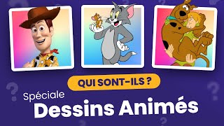 QUIZ Dessins Animés Devinez les noms de ces 60 Personnages  Toutes générations [upl. by Yanat]