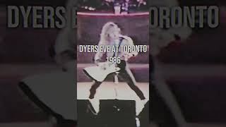 Dyers Eve At Toronto 1986 Teaser metal aicover metallica [upl. by Bolton491]