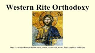 Western Rite Orthodoxy [upl. by Xad529]