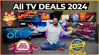 Amazon Great Indian Festival amp Flipkart Big Billion Days 🎉quot 🚨 Best TV Deals of 2024 ALL Sizes 📺💸 [upl. by Atter]