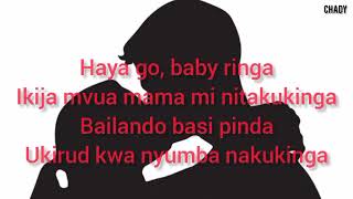 Kusah  Baby nitakupa moyo yani mwili mzima I WISH lyrics SHADOW [upl. by Saloma96]