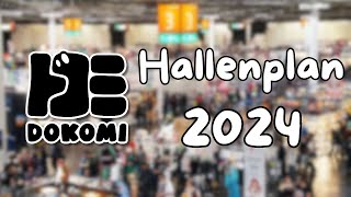 Dokomi 2024 Hallenplan  dokomi dokomi2024 otaku nerd anime manga [upl. by Cahilly]