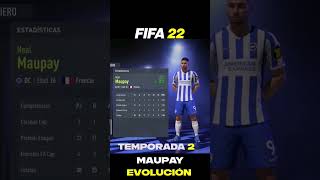 Delantero BRUTAL y BARATO que NO Conocías😱 EVOLUCIÓN en 4 TEMPORADAS FIFA 22 Modo Carrera shorts [upl. by Aytnahs]