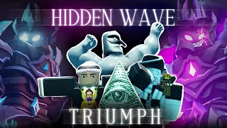 TDS quotHidden Wavequot Triumph w MazZedy GakoNotori amp Zarditz  Tower Defense Simulator [upl. by Trudie]