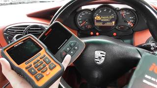 Porsche 986 amp 996 SRS Airbag Diagnose Which Tool Is Best ANSWER MTS [upl. by Felise]