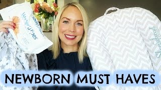 NEWBORN MUST HAVES  NEWBORN BABY ESSENTIALS [upl. by Aurie]