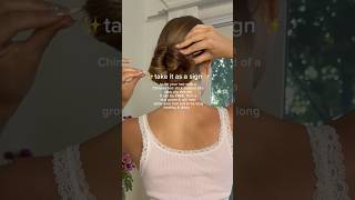 no1 underrated hair growth tip in my opinion you can even use a ✏️ 💗 hairstyle hairgrowth [upl. by Simona]