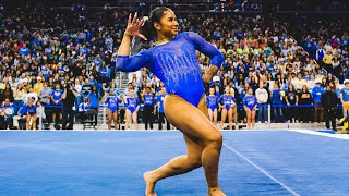 UCLA’s Jordan Chiles secures fourth Pac12 Gymnast of the Week award presented by Pacific [upl. by Llenyr]