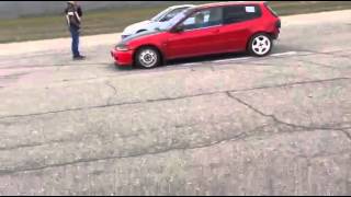 Honda crx d15 vs honda civic d15 [upl. by Riley863]