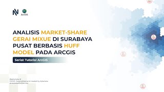 Analisis MarketShare Gerai Mixue di Surabaya Pusat Berbasis Huff Model Pada ArcGIS [upl. by Kneeland]