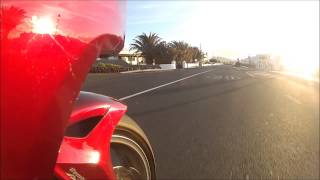 Honda Integra 700 Prueba dinámica en Lanzarote [upl. by Mendy885]