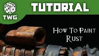 How To Paint Rust Warhammer Tutorial [upl. by Maury74]