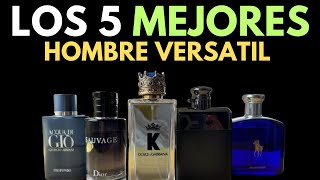 Los 5 MEJORES PERFUMES PARA HOMBRE del 2024 [upl. by Shank143]