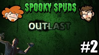 SPOOKY SPUDS  OUTLAST  Battery Eater  Part 2  Couch Potatoes [upl. by Eycal]