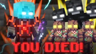 How I Beat The STRONGEST BOSSES in Hypixel Skyblock [upl. by Perron]