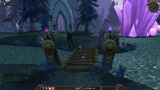 Exodar City Entrance Location WoW TBC [upl. by Packer620]