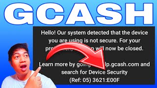 GCASH PROBLEM DEVICE SECURITY [upl. by Diane-Marie]