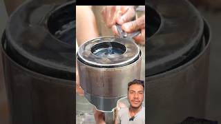 piston installation process 🔥 diesel engine repair  truck engine mechanic shorts engine [upl. by Amees]