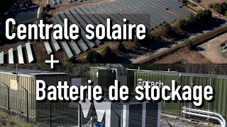 Une batterie de stockage pour mieux piloter les centrales solaires [upl. by Kcirdnekel]