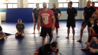 Tristar Gym Lesson with Coach Zahabi Duck under and Duck under carry [upl. by Riana]