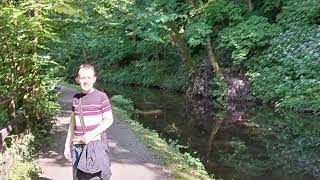 Todmorden to Hebden Bridge Canal Walk [upl. by Sabu732]