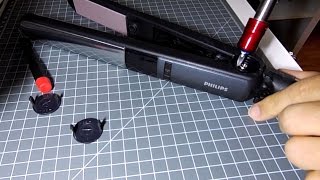 repair hair straightener philips salon pro fault finding [upl. by Suoirtemed591]