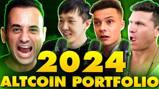 4 Altcoin Experts Build the Hottest 2024 Crypto Altcoin Portfolio [upl. by Malchus]